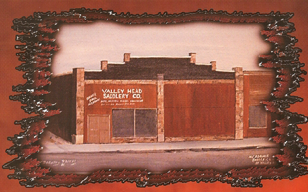 Valley Head Saddlery's first location in Valley Head, Alabama